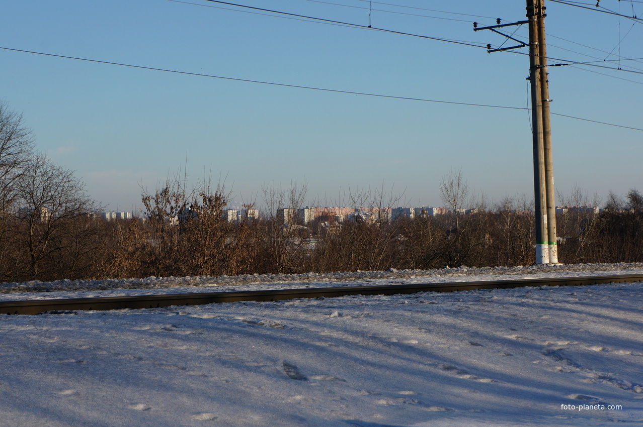 Вид на город Видное