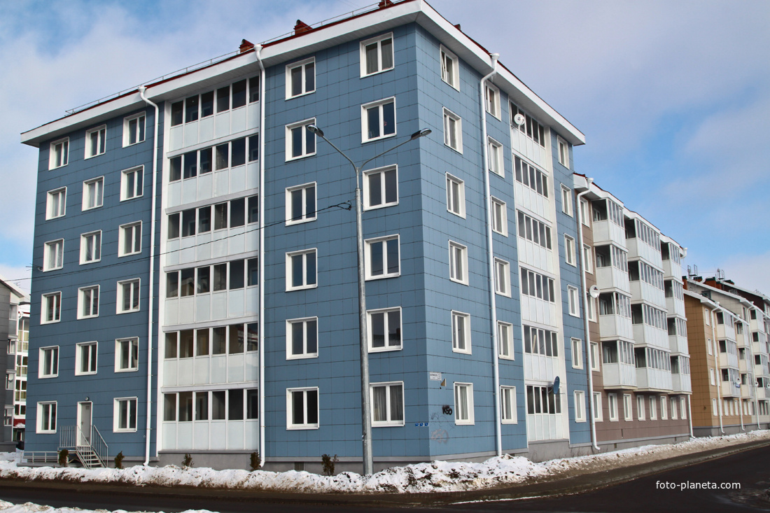 Дома на Колпинском шоссе