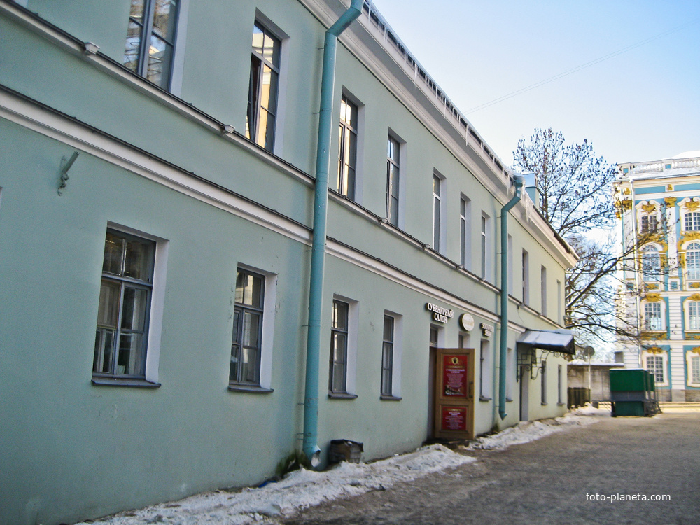 Лицейский переулок зимой