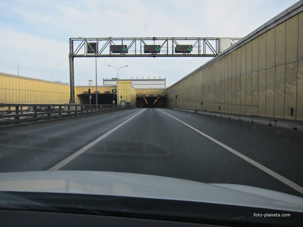Въезд в тоннель