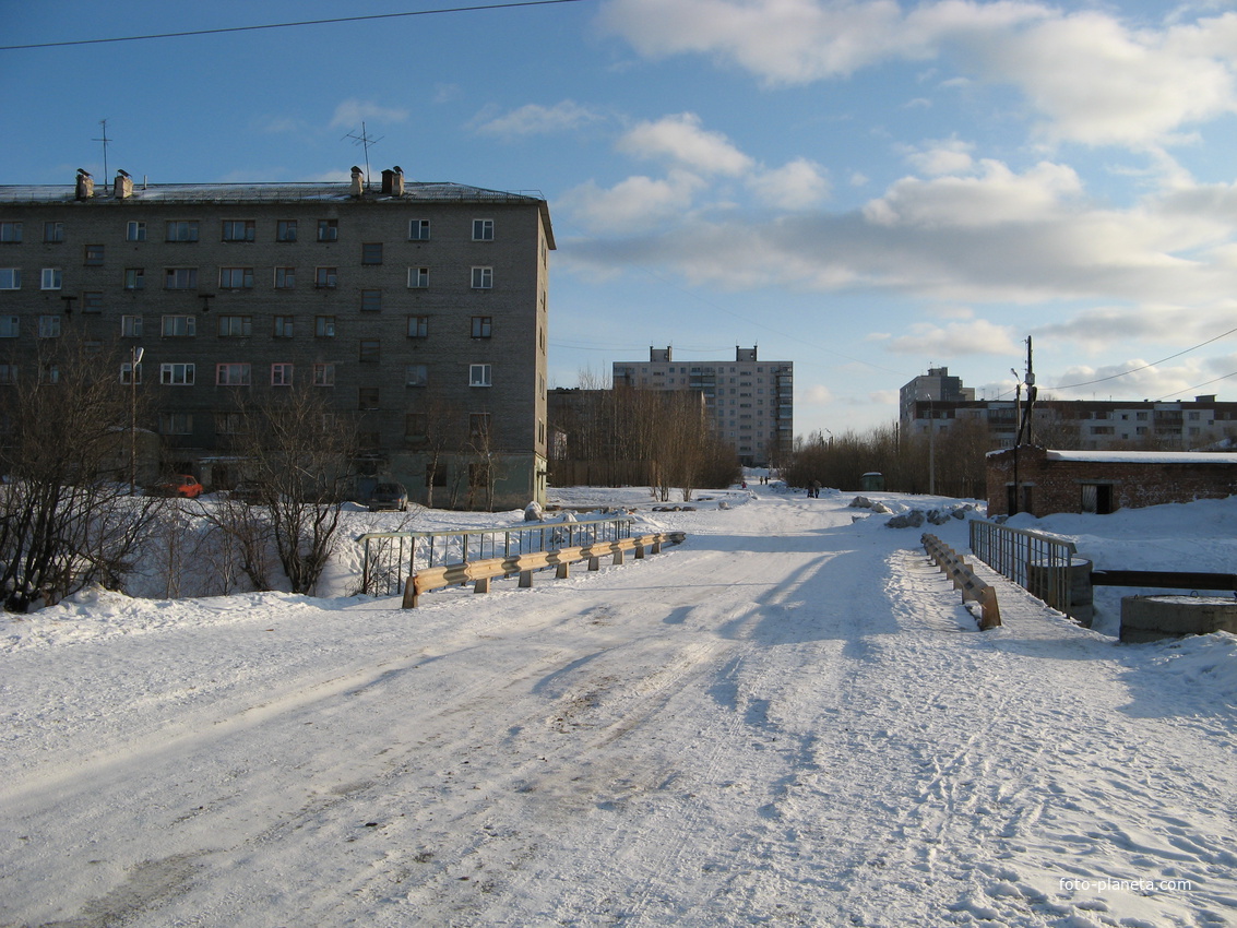 Мост через Кротов ручей, дом № 16 по ул. Советская