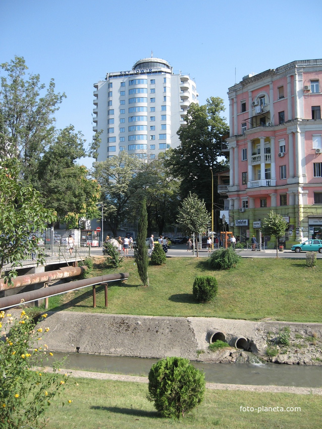 Тирана. Вид со смотровой площадки.