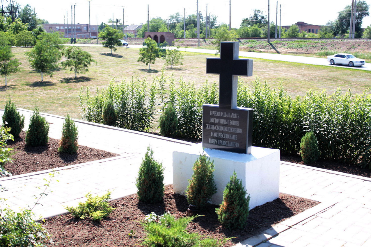 мемориал павшим воинам на кирпичном заводе
