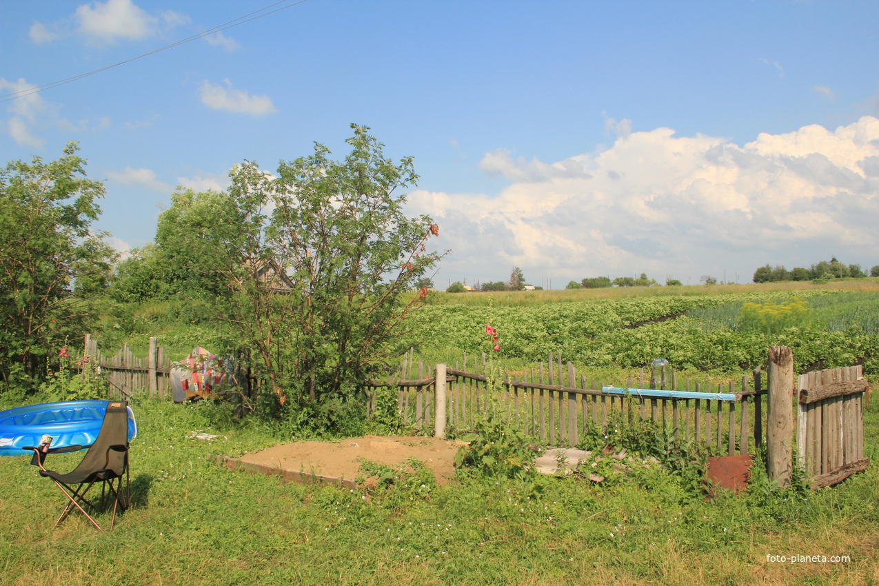 с. Пустынь. Лето в деревне.