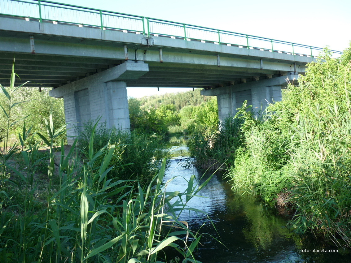 Новый мост через р. Карачан