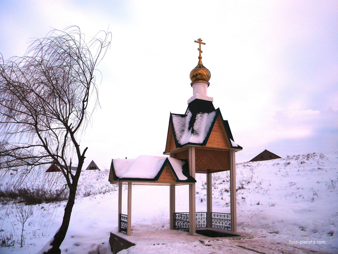 Святой колодец в селе Нижнее Березово