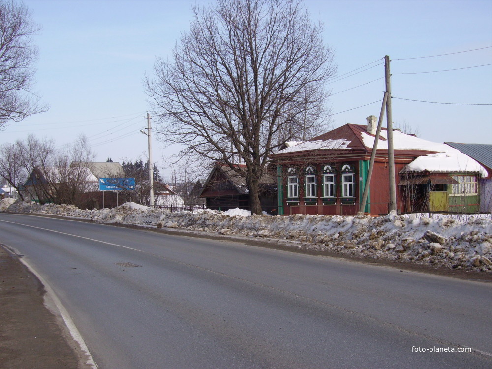 Деревня Запонорье