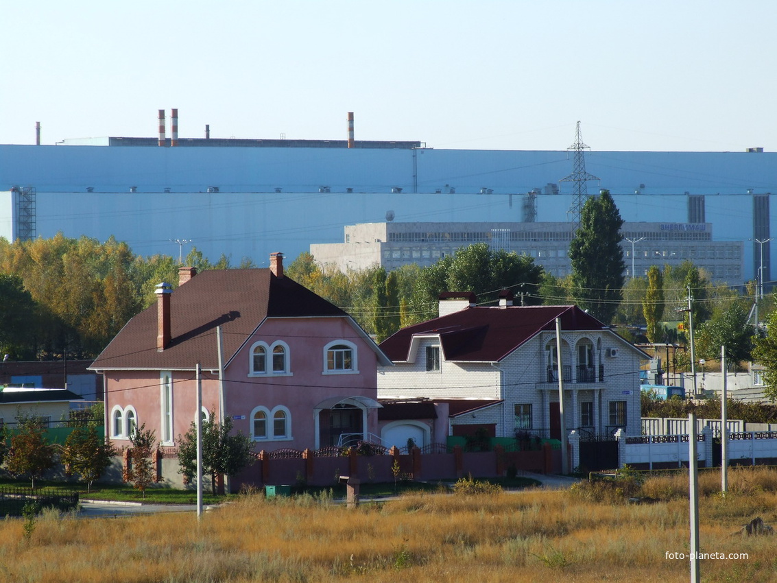 коттеджи толстосумов на ул. Гагаражной