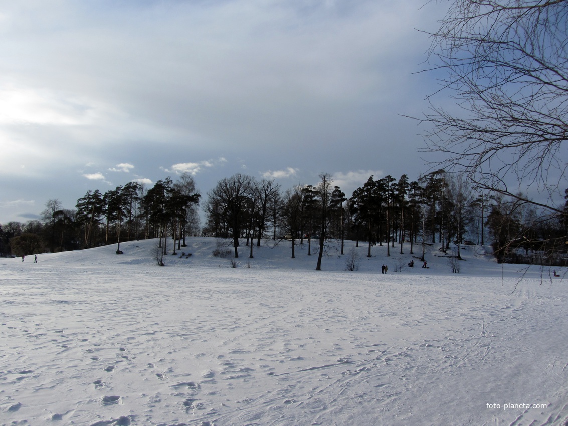 Зима на Суздальских озерах.