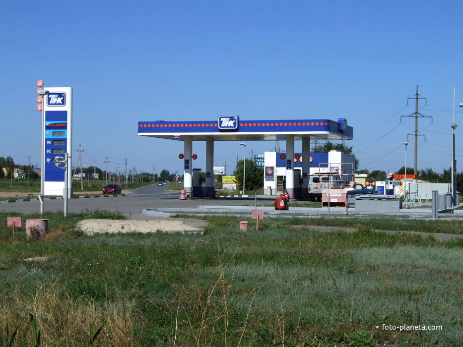 автозаправка ТНК