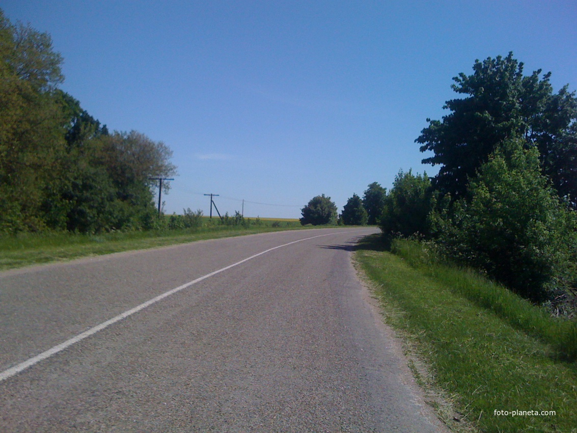 Дорога до села