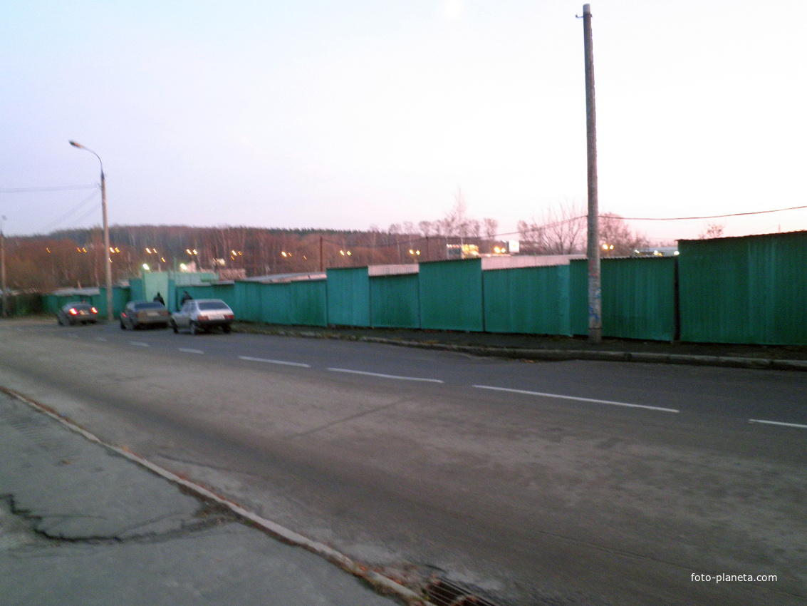 Гаражи на Загорьевском проезде