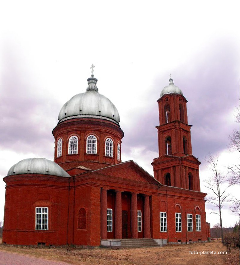 Храм Параскевы Пятницы в Котлованово. Восстановленный пока виртуально