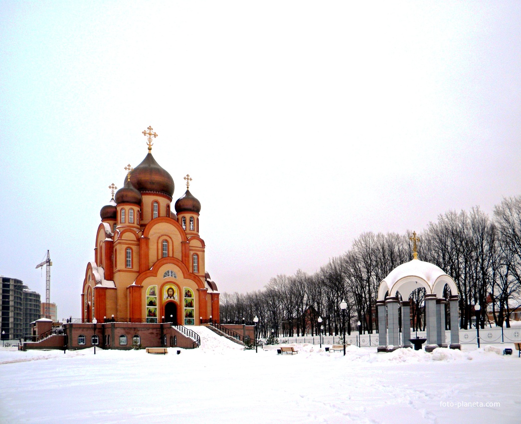 Церковь преподобного Сергия Радонежского в городе Старый Оскол