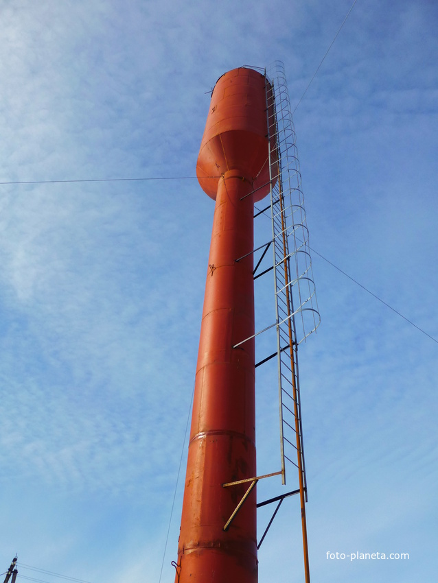 Новая водонапорная башня 09.03.2013
