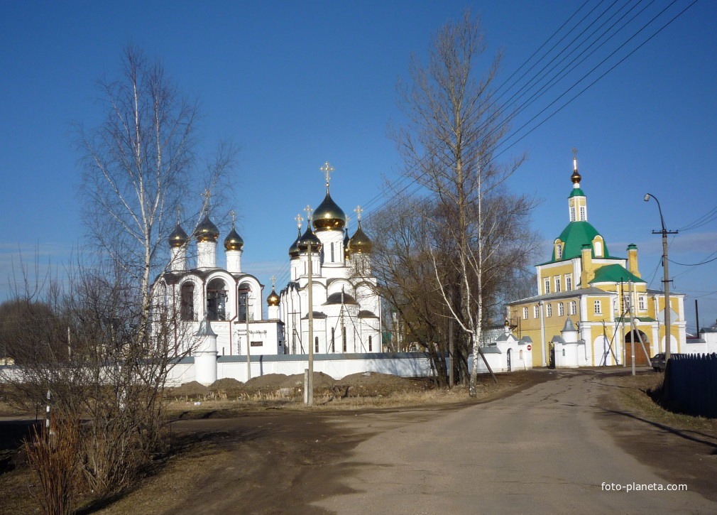 Переславль Залесский Никольский монастырь зимой