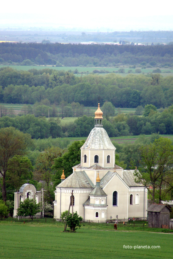Черемошнянська церква. Вид з півночі