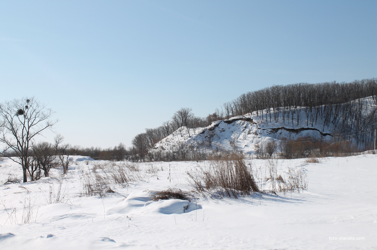 крепость эпохи Бохая вблизи с. Шекляево