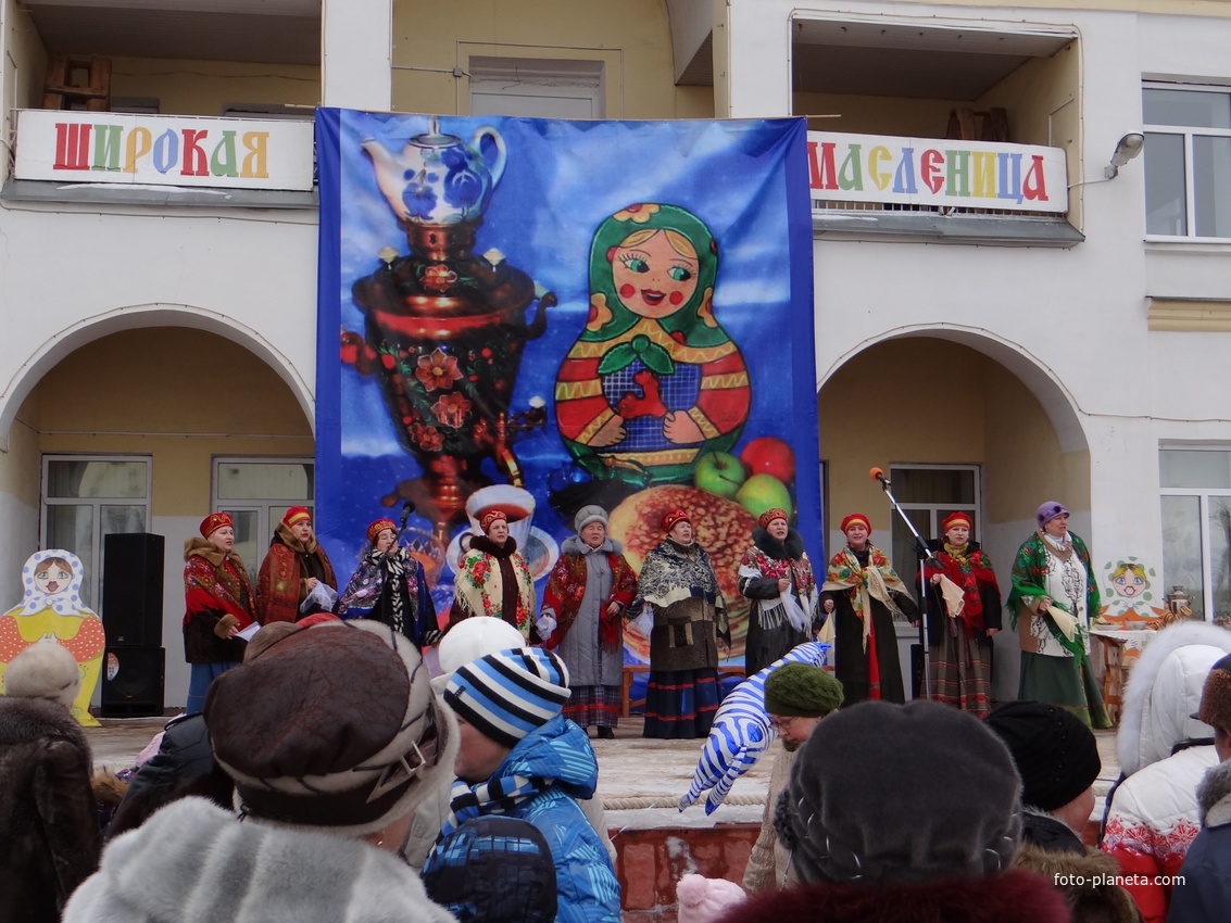 Масленица. п.Красное-на-Волге 2013