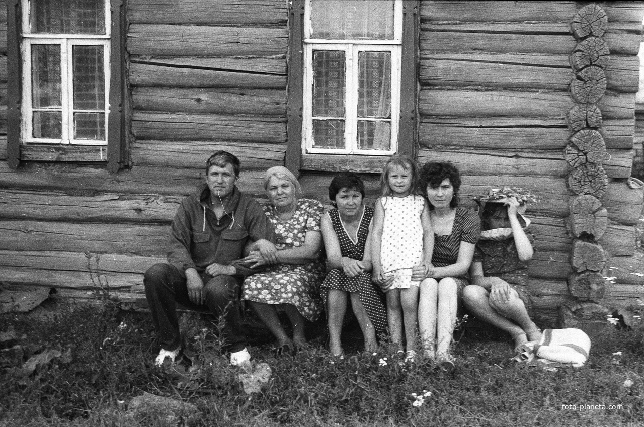 Семья Рыжовых, Казеевка-Жуковка 1990