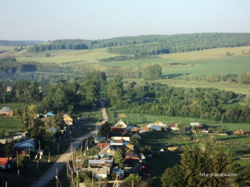 Суккулово вид с горы