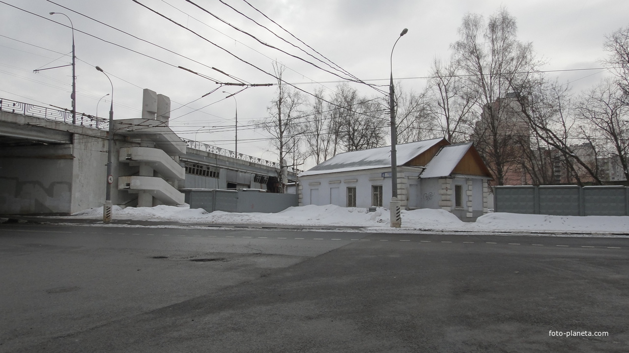 Диспетчерская жд разъезного пути Бирюлево-Видное