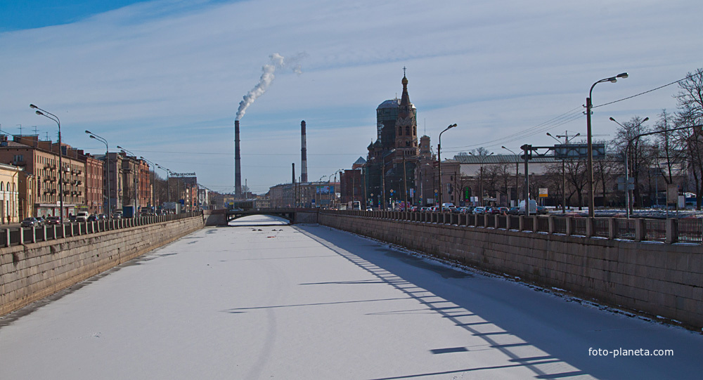 Обводной канал возле Балтийского вокзала