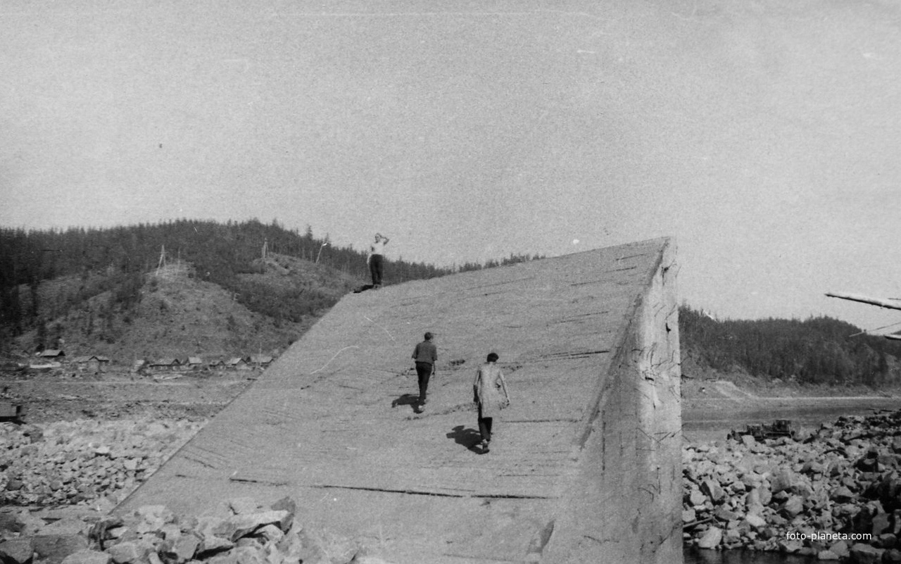 Вилюйская ГЭС 1967год.