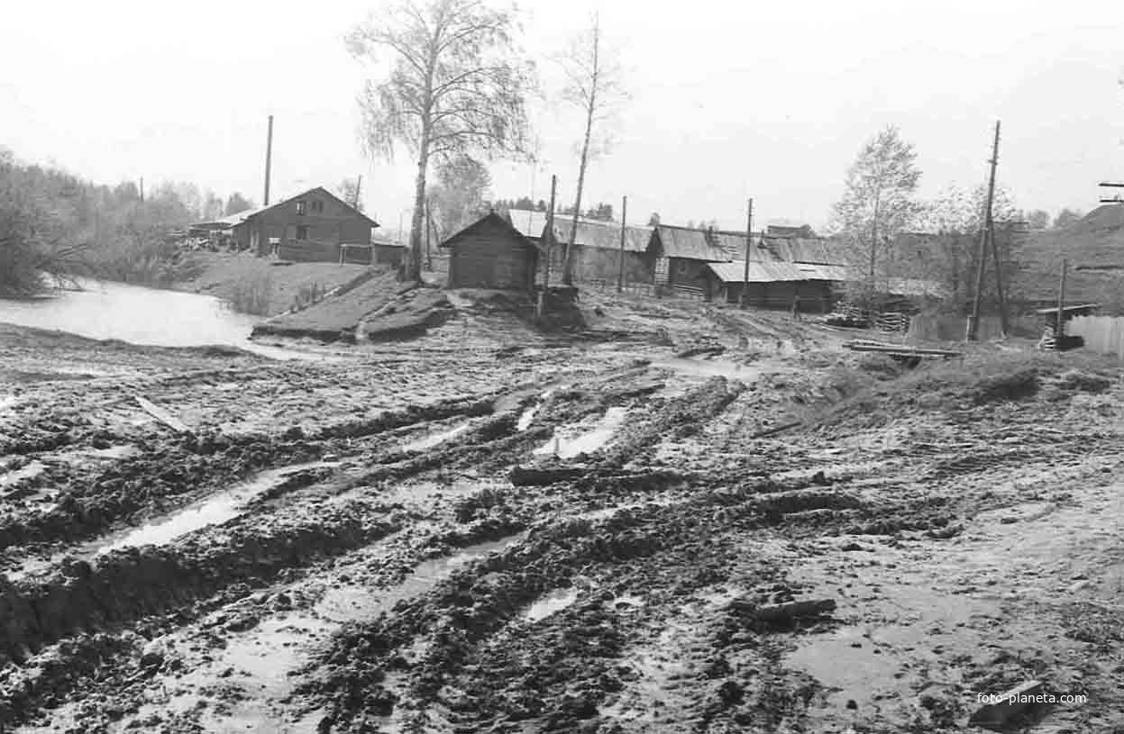 Рябово в 80-е годы прошлого века