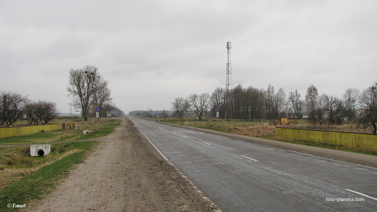 Дорога в сторону Житомира