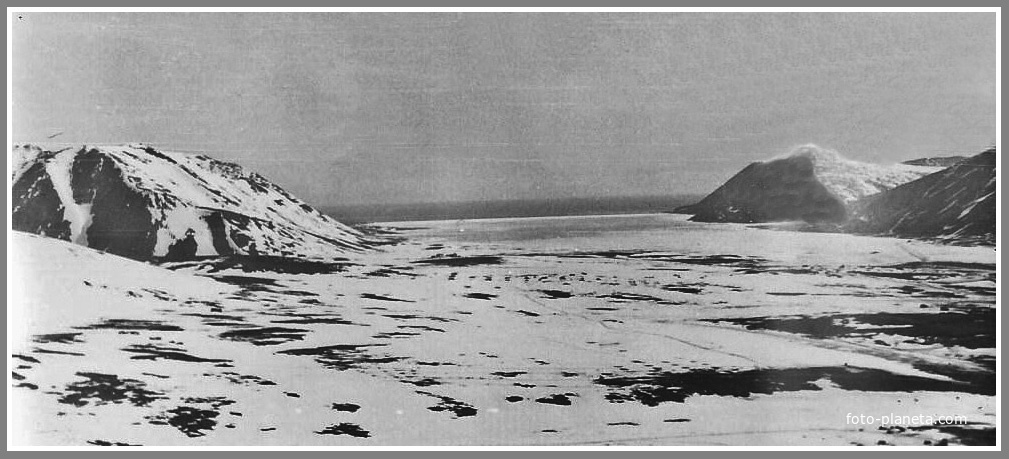 Вид на побережье Берингова моря с сопки &quot;Пионерка&quot;