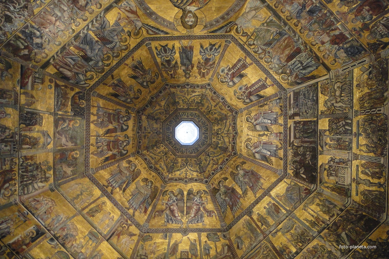 Флоренция, потолок бапистерия