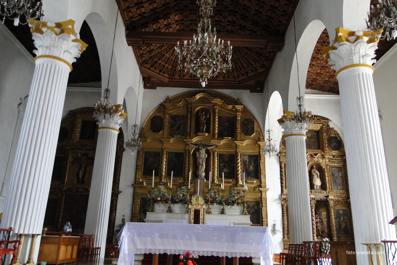 Сан Кристобаль де Лас Касас, интерьер кафедрального собора