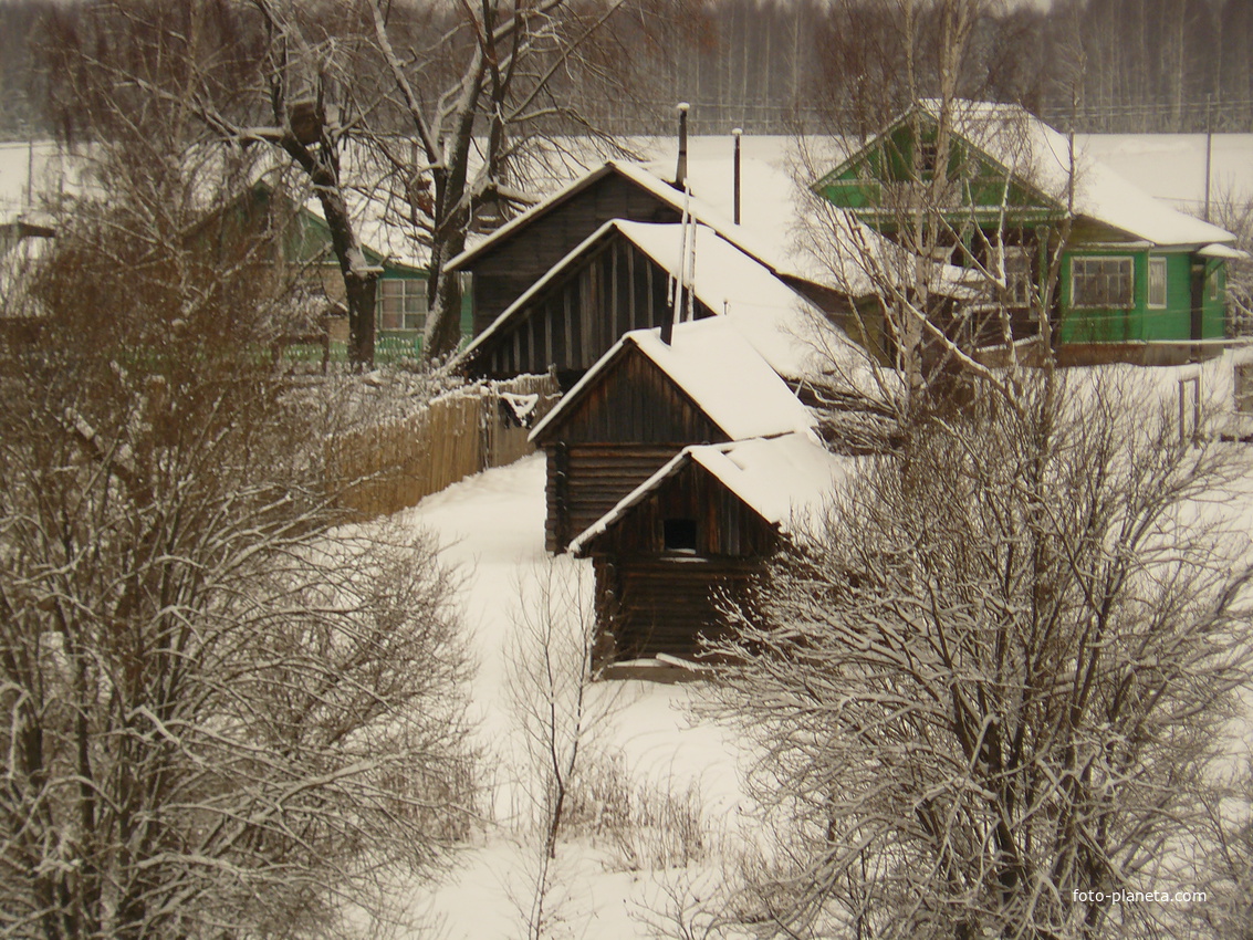 Зима в Болотново