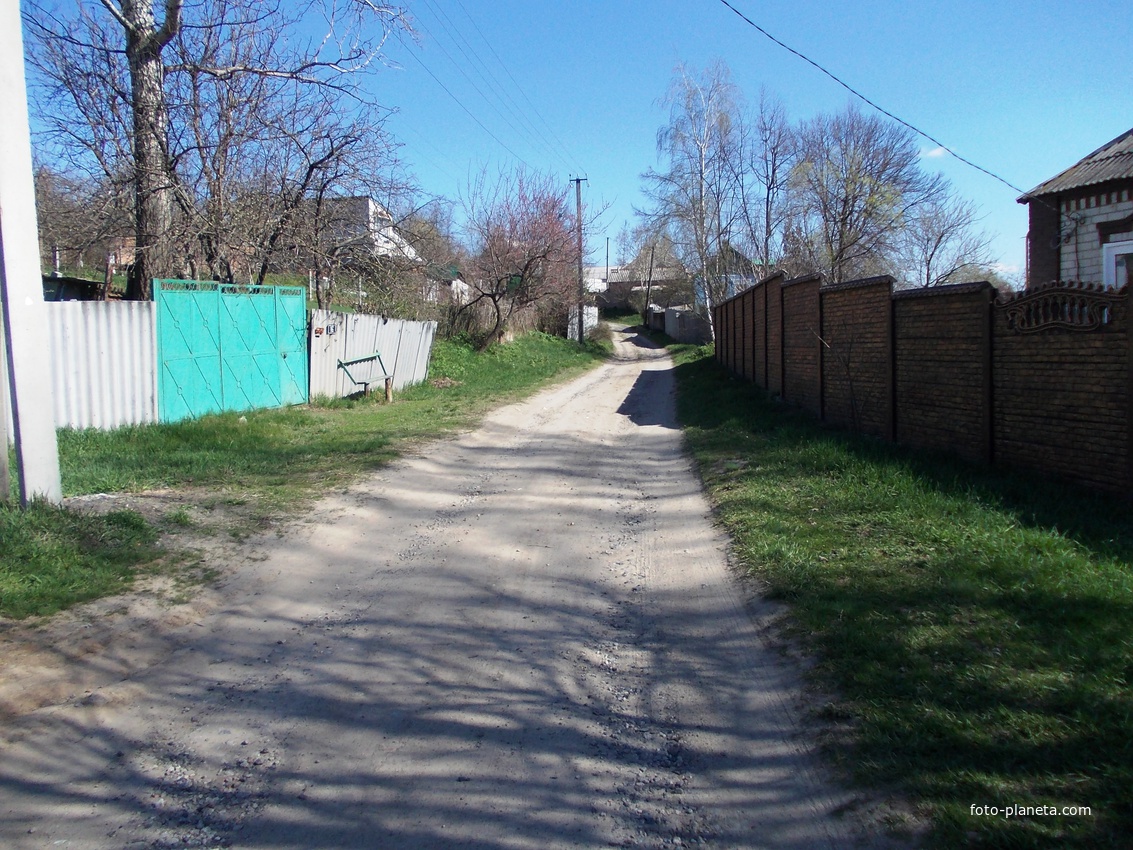 Улица Леси Украинки.