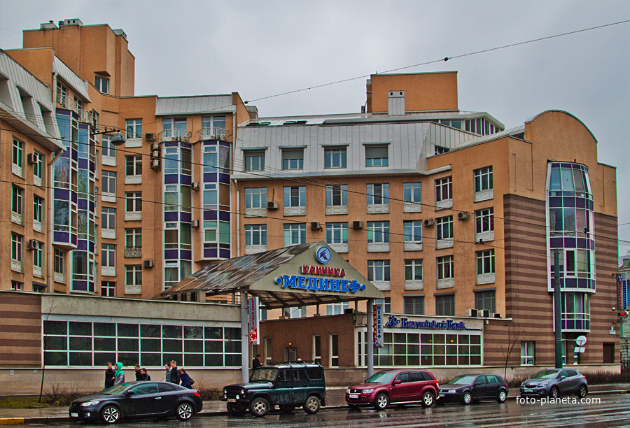 Улица Академика Лебедева. Клиника.