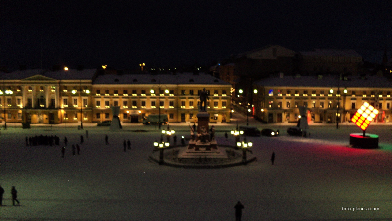 Хельсинки.Сенатская площадь