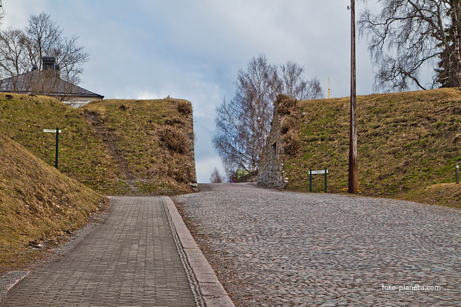 Выборгские ворота крепости