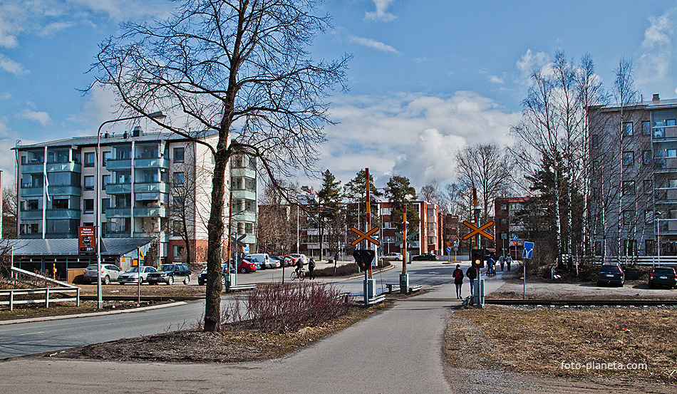 Переезд через железную дорогу
