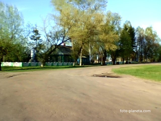 д Перепись. Центр  деревни