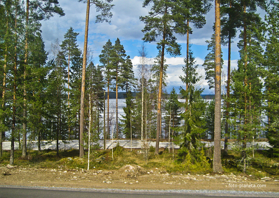 При подъезде к Иматре