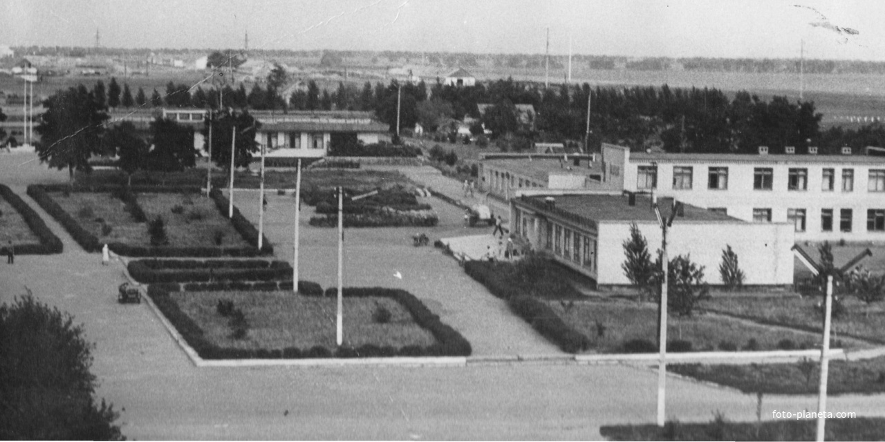 центр села 1975г