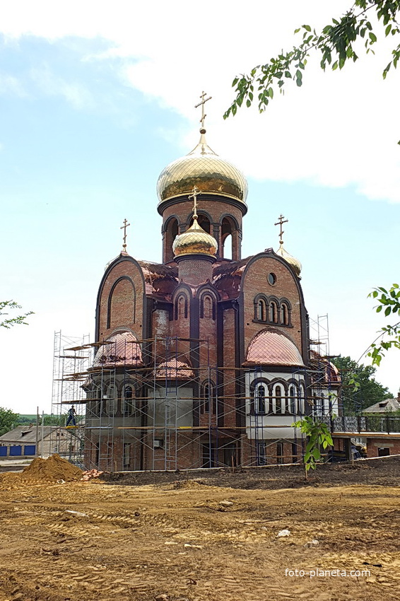 строительство храма мученика Виктор Никомидийского