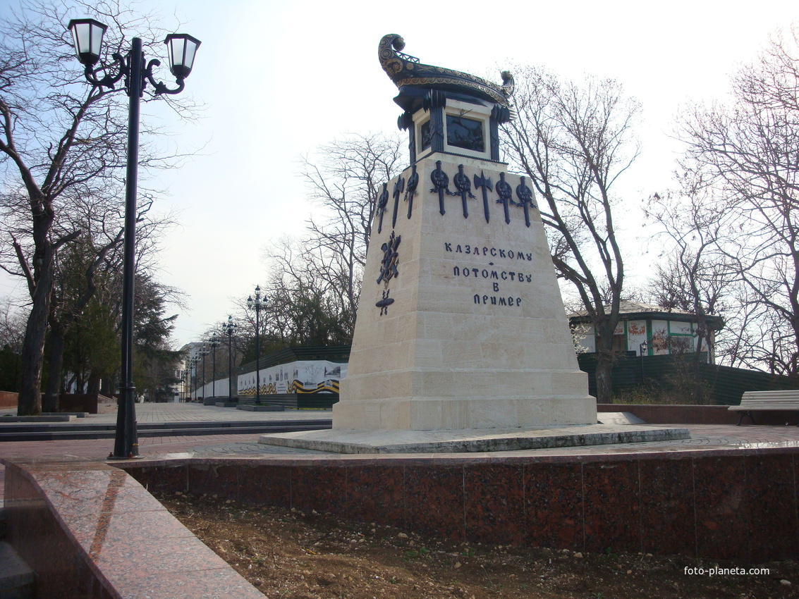 Памятник Александру Казарскому (памятник бригу Меркурий) в Севастополе