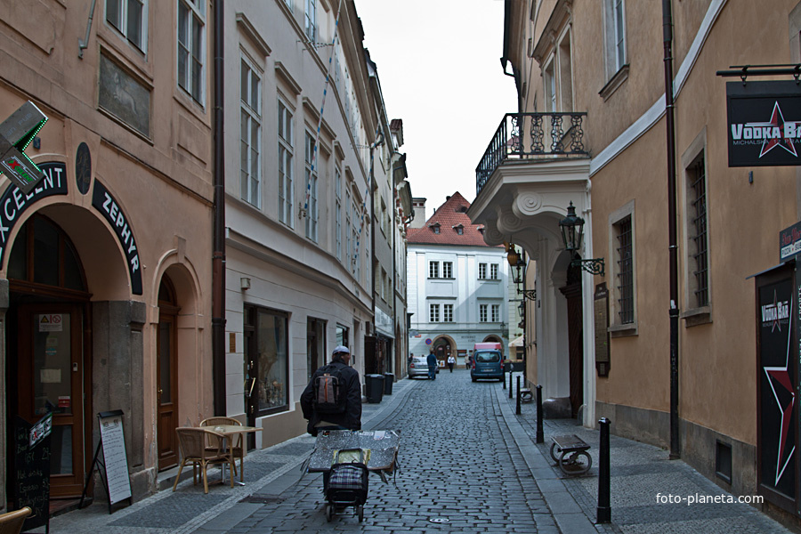 Улочка в центре Праги