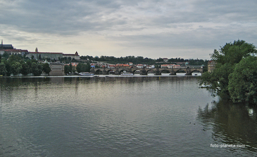 Вид с моста Легии