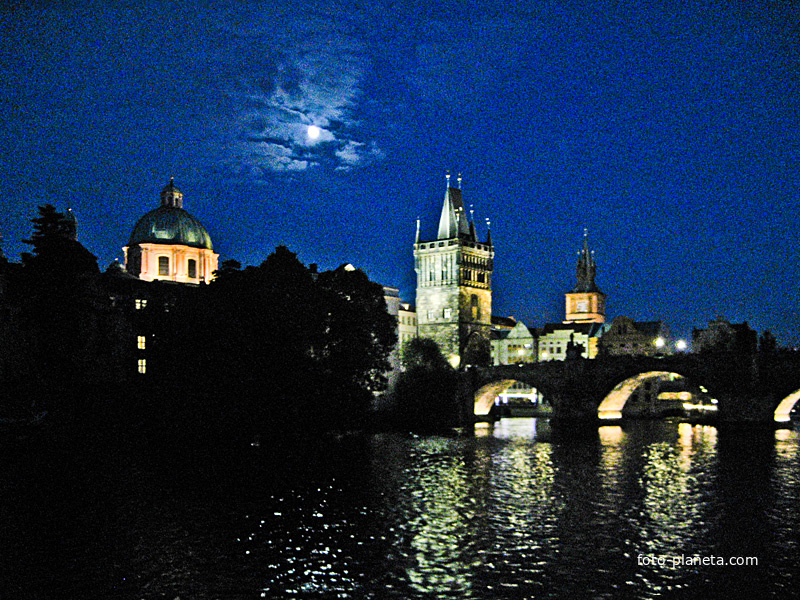 Прага ночная