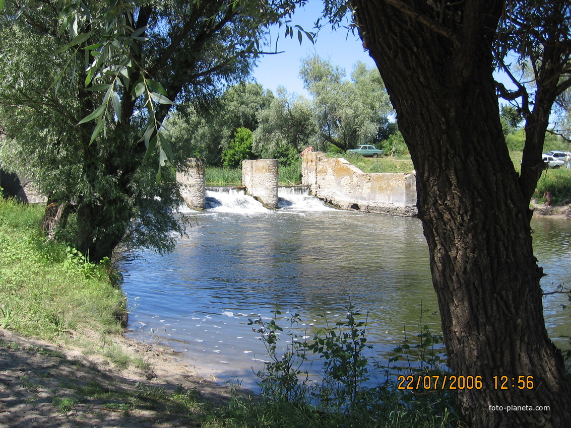 ГЭС, между Терновой и Дегтевым