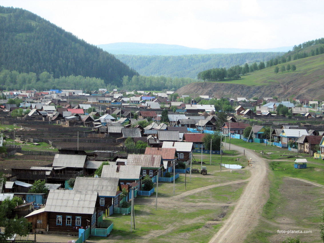 Вид деревни
