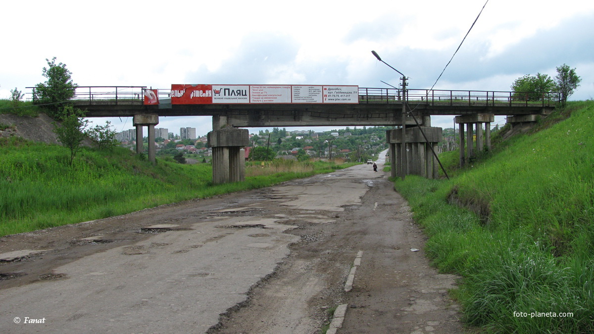 Дорога со стороны Дрогобыча